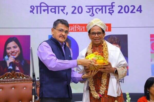 Padma Shri awardee and renowned Hasya Kavi Dr. Ashok Chakradhar at Indian Aeronautics Ltd